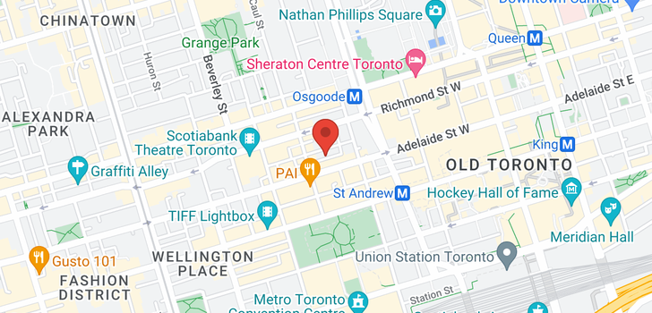 map of #1105 -21 NELSON ST